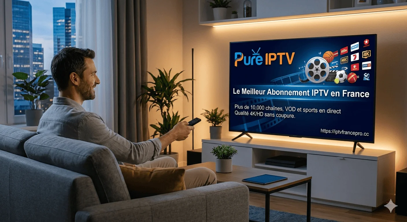 Meilleur abonnement IPTV en France - Pure IPTV